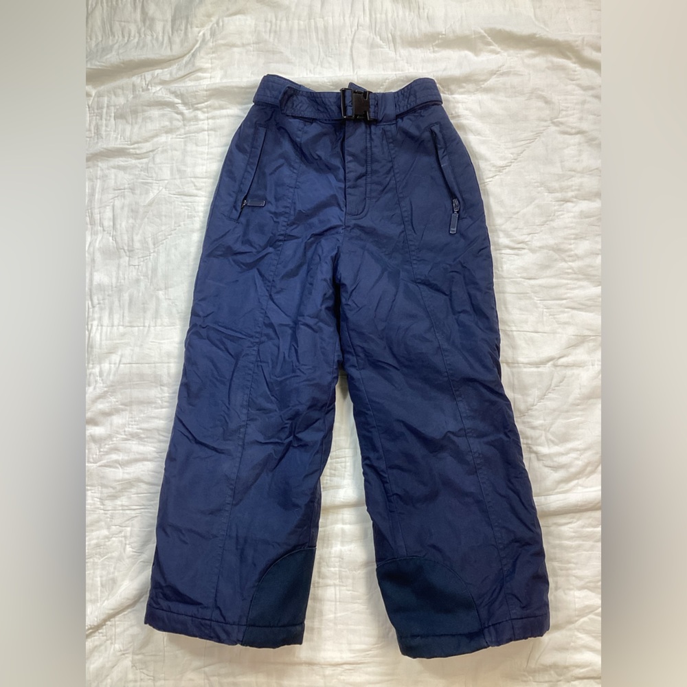 Kids Youth Columbia Snow Pants Navy Blue 6/6X